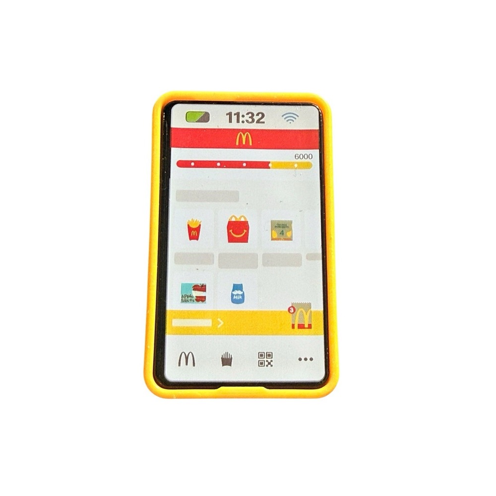 2025 McDonalds Lil McDonalds Cell Phone Happy Meal Toy Mini App Phone